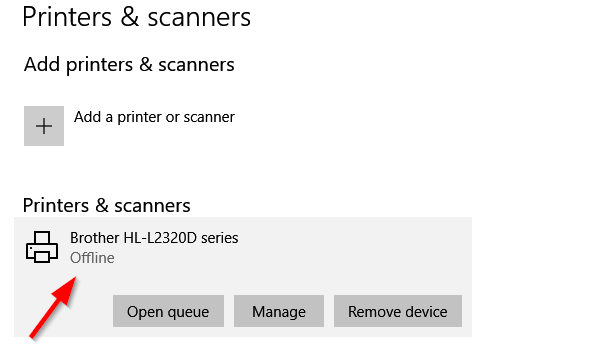 How to Change Printer Status from Offline to Online?
