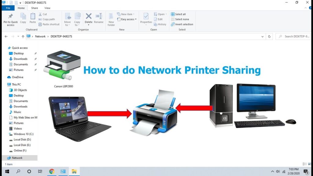 How to Add a Network Printer